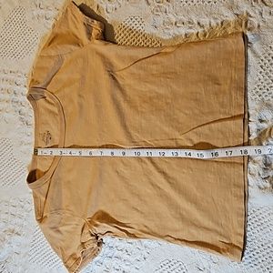 JCrew organic slub crop t-shirt xs